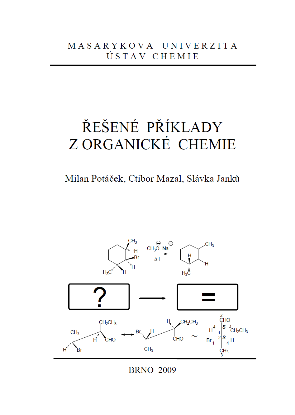 Řešené příklady z organické chemie