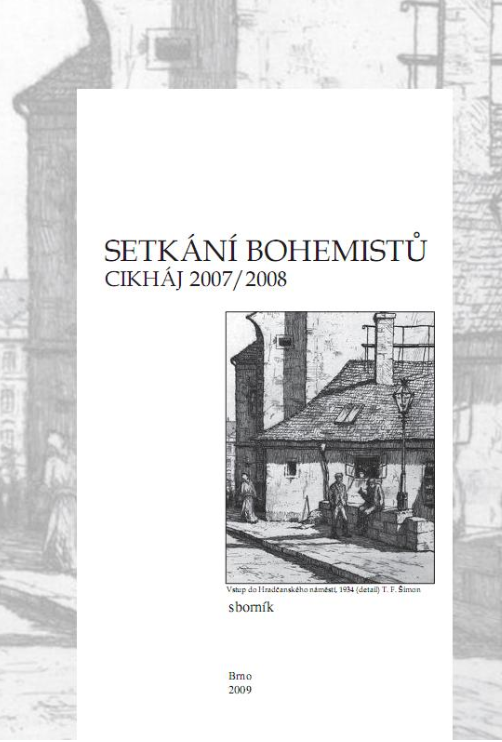 Setkání bohemistů – Cikháj 2007/2008. Sborník